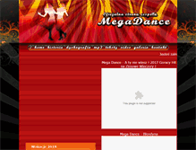 Tablet Screenshot of mega-dance.info